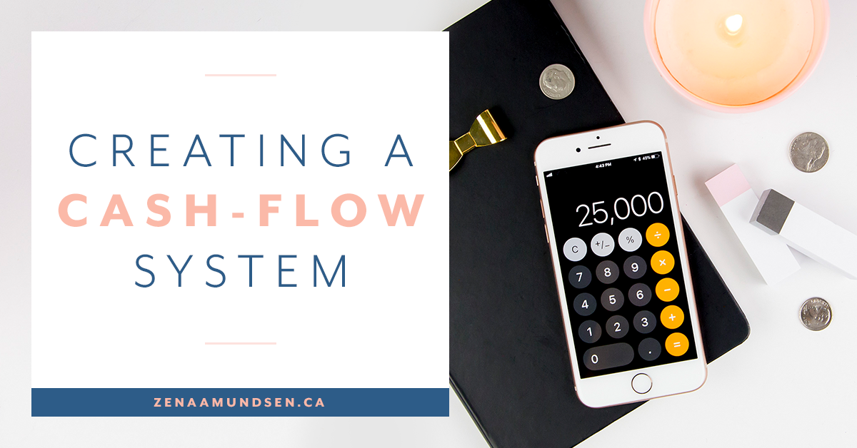 Creating a cash flow system